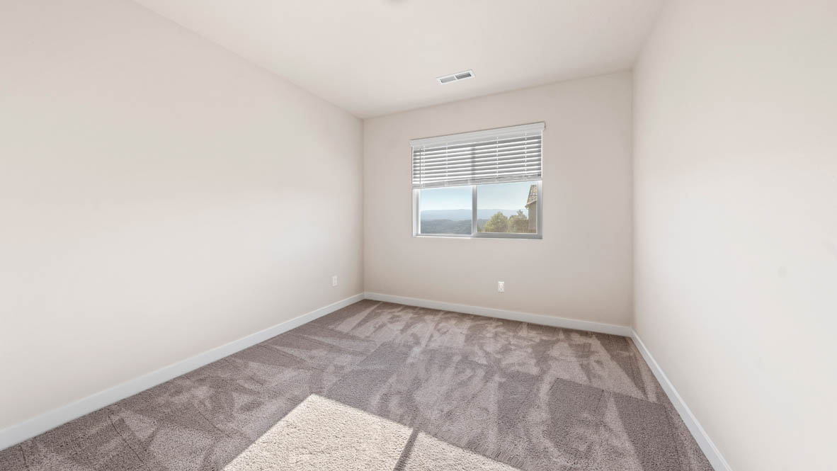 Stevens Ranch bedroom with carpet and a window