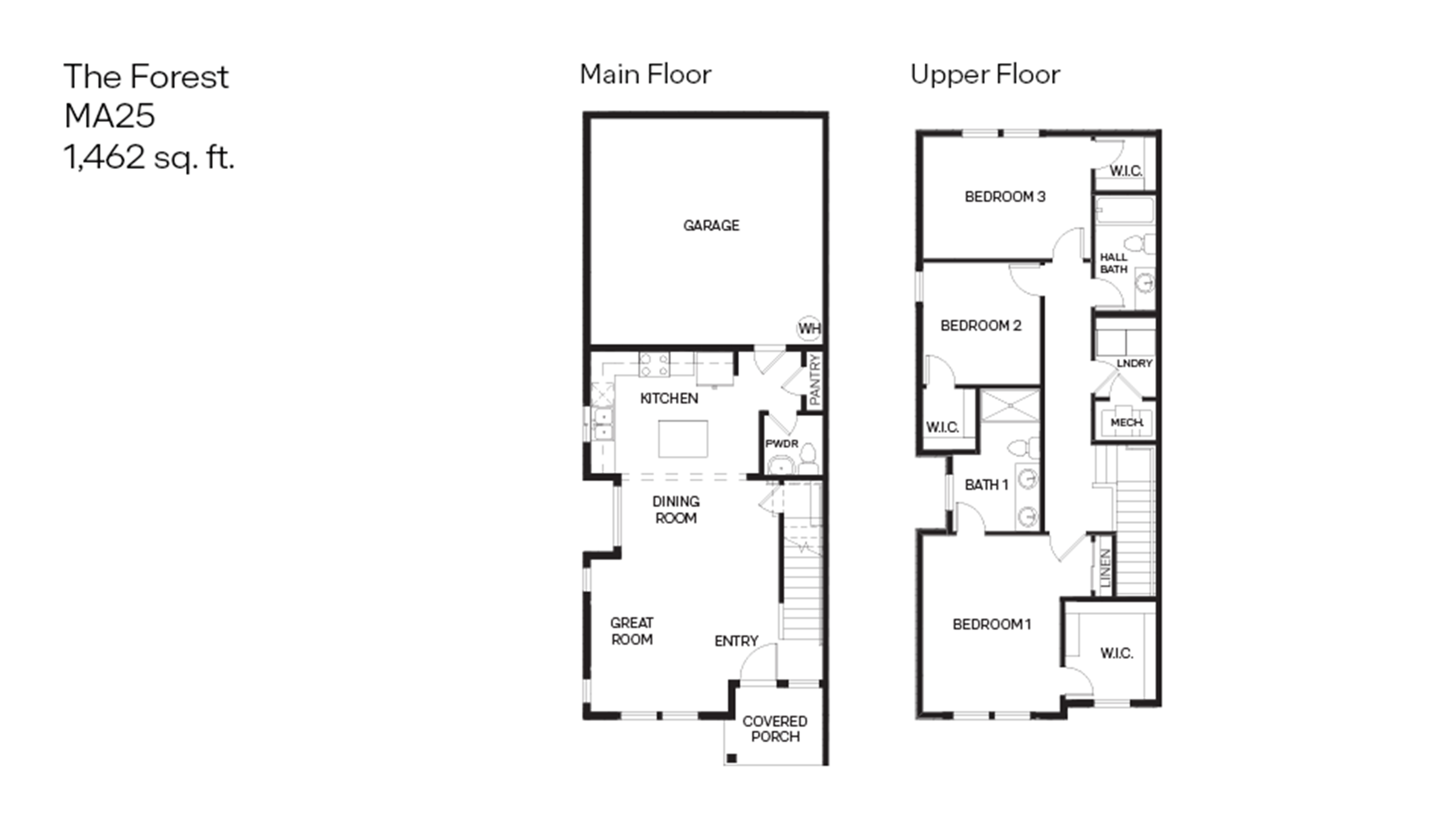 Forest MA25 Floor Plan