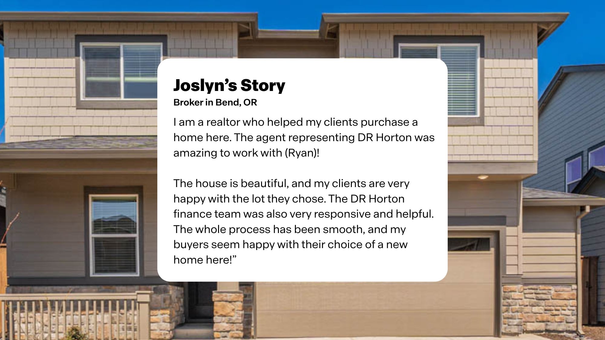 Stevens Ranch Homebuyer Testimonial Posts Joslyn