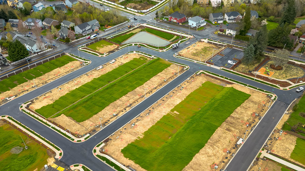 Whitebeam Estates Community Drone Photo