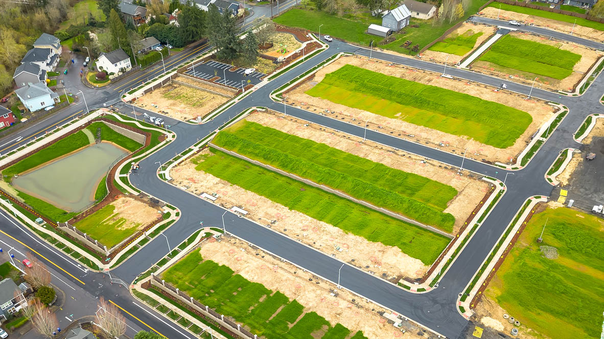 Whitebeam Estates Community Drone Photo