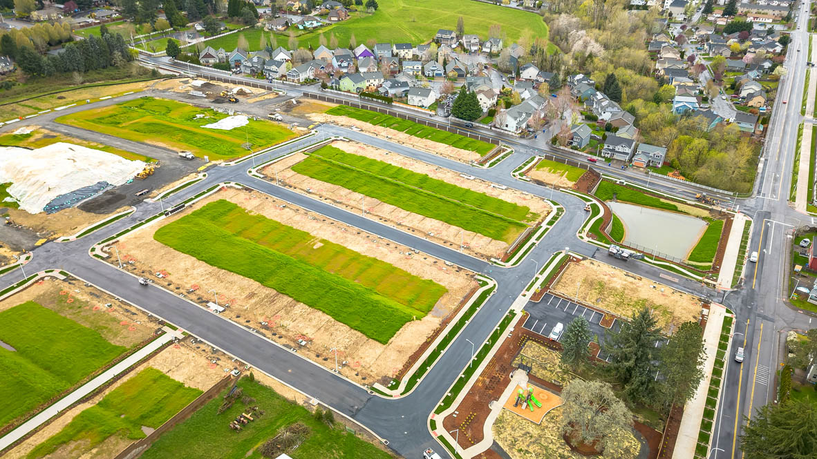Whitebeam Estates Community Drone Photo
