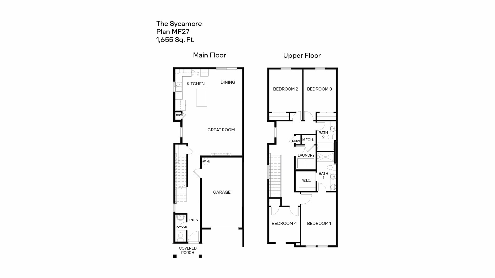 Sycamore floor plan