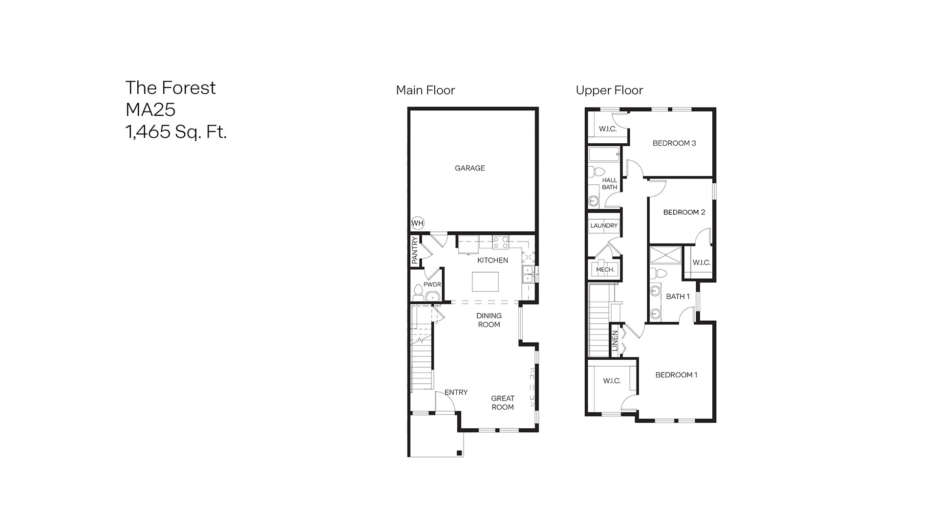 Scholls Meadow MA25 floor plan