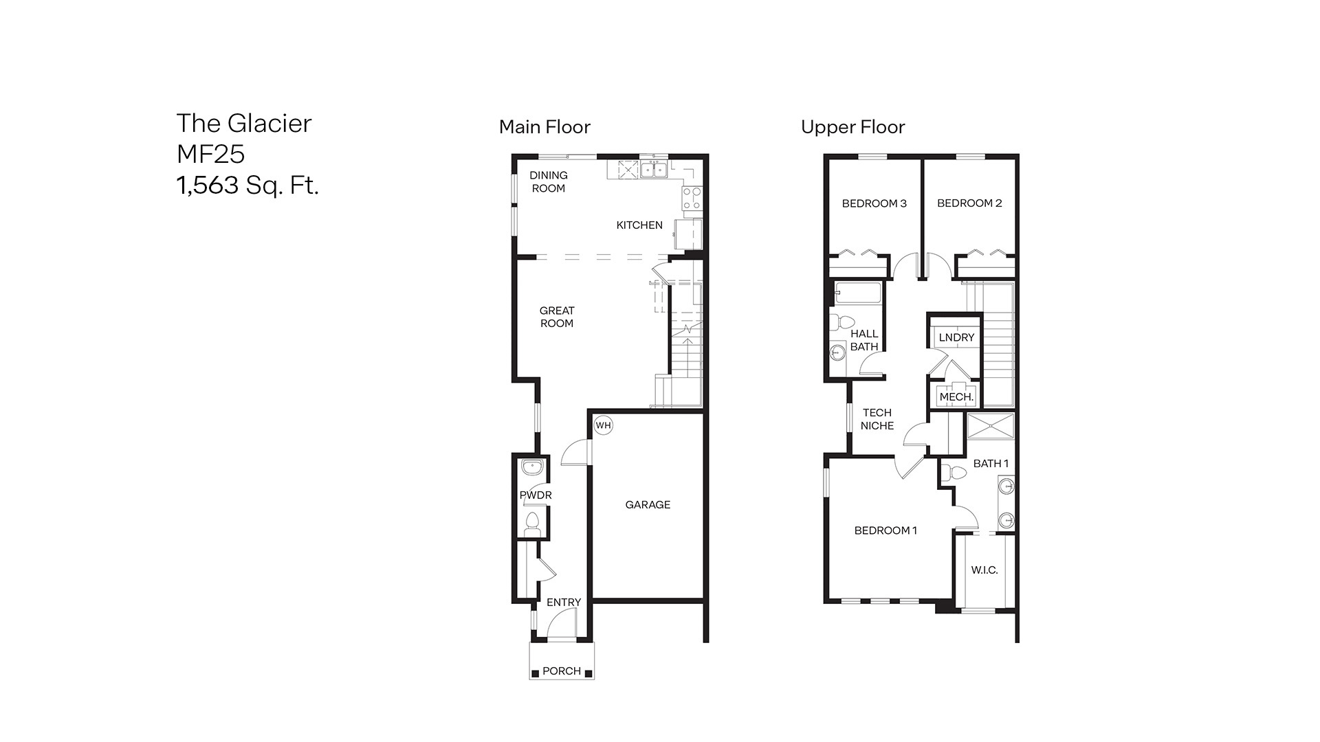 Scholls Meadow Glacier MF25 Floor Plan
