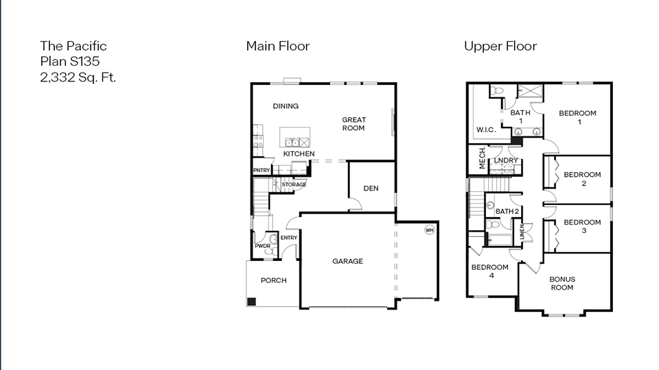 Marcola Meadows Pacific Floor Plan