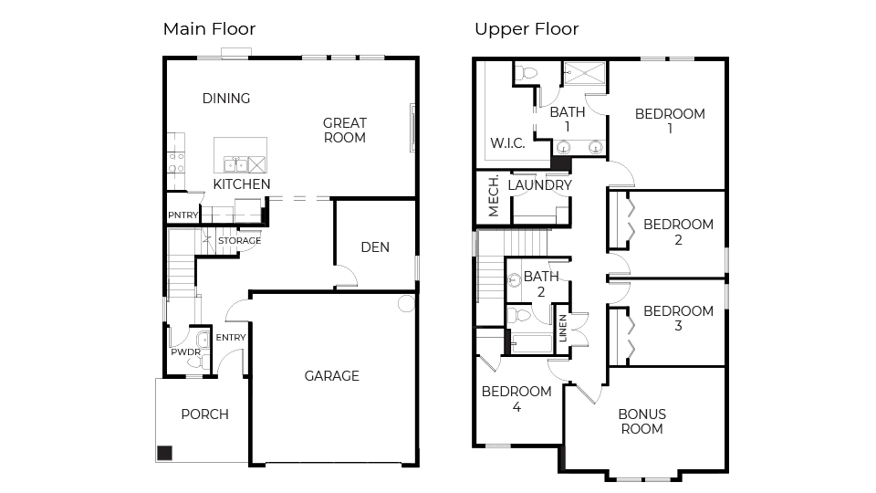 Marcola Meadows Pacific Floor Plan
