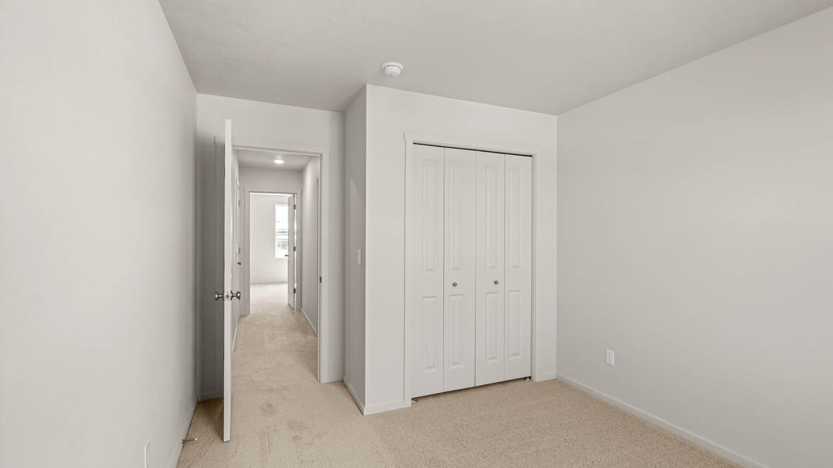 Eden Estates bedroom with a closet