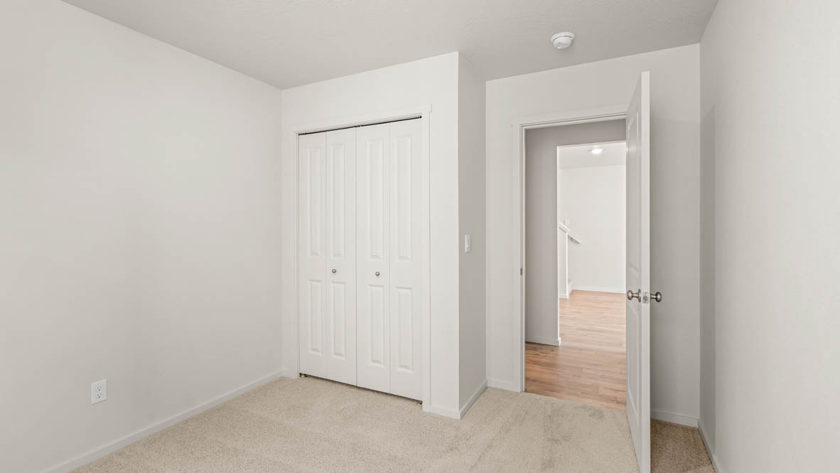 Eden Estates bedroom with a closet