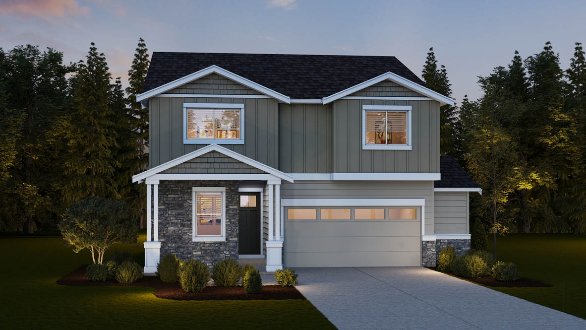 Sorrento Estates Rendering 3817 Elevation F