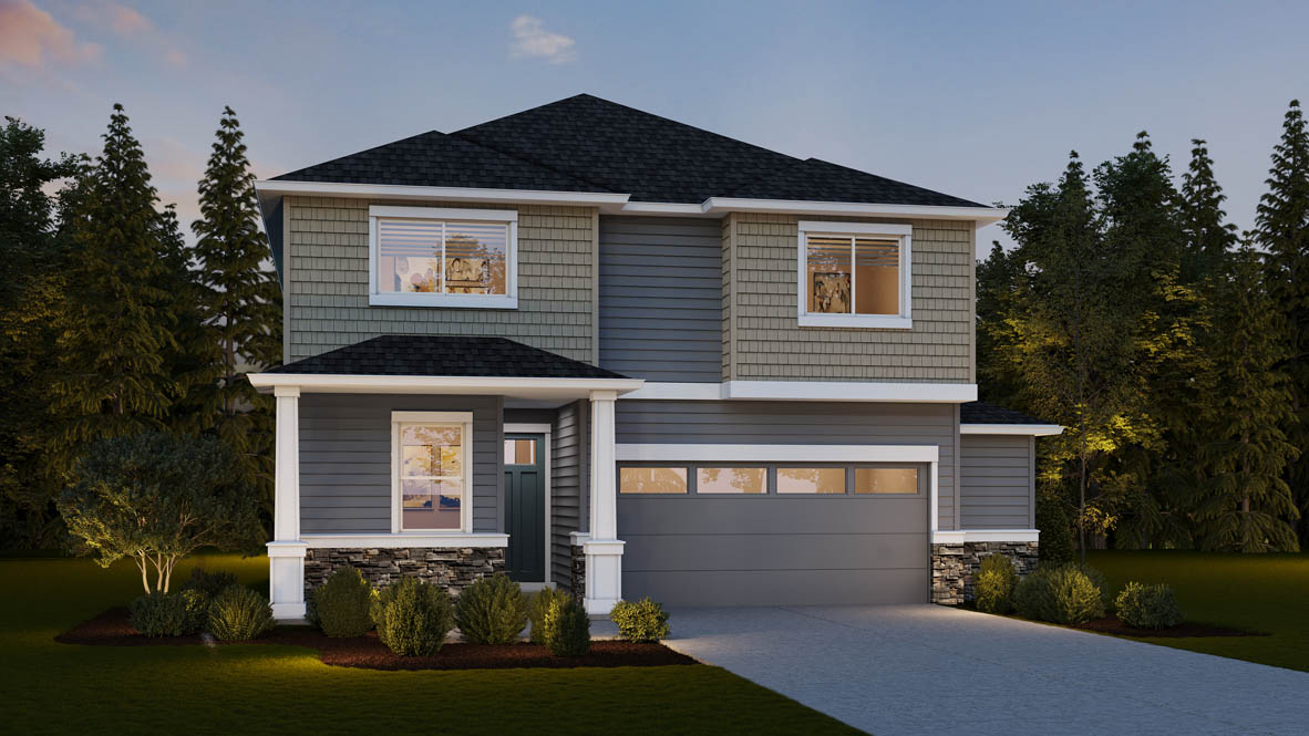 Sorrento Estates Rendering 3817 Elevation E