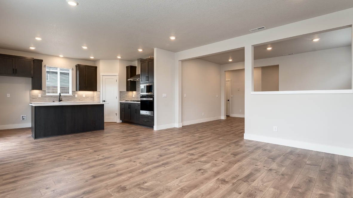 Sorrento Estates great room and kitchen