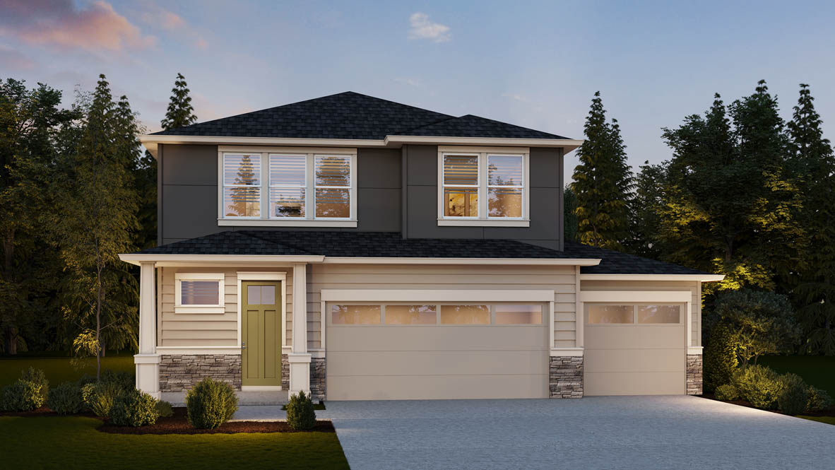 Sorrento Estates Rendering S150 Elevation D