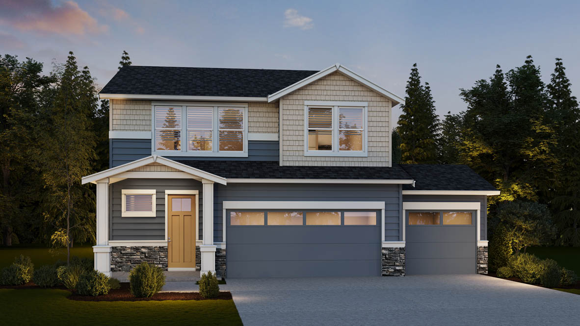 Sorrento Estates Rendering S150 Elevation E