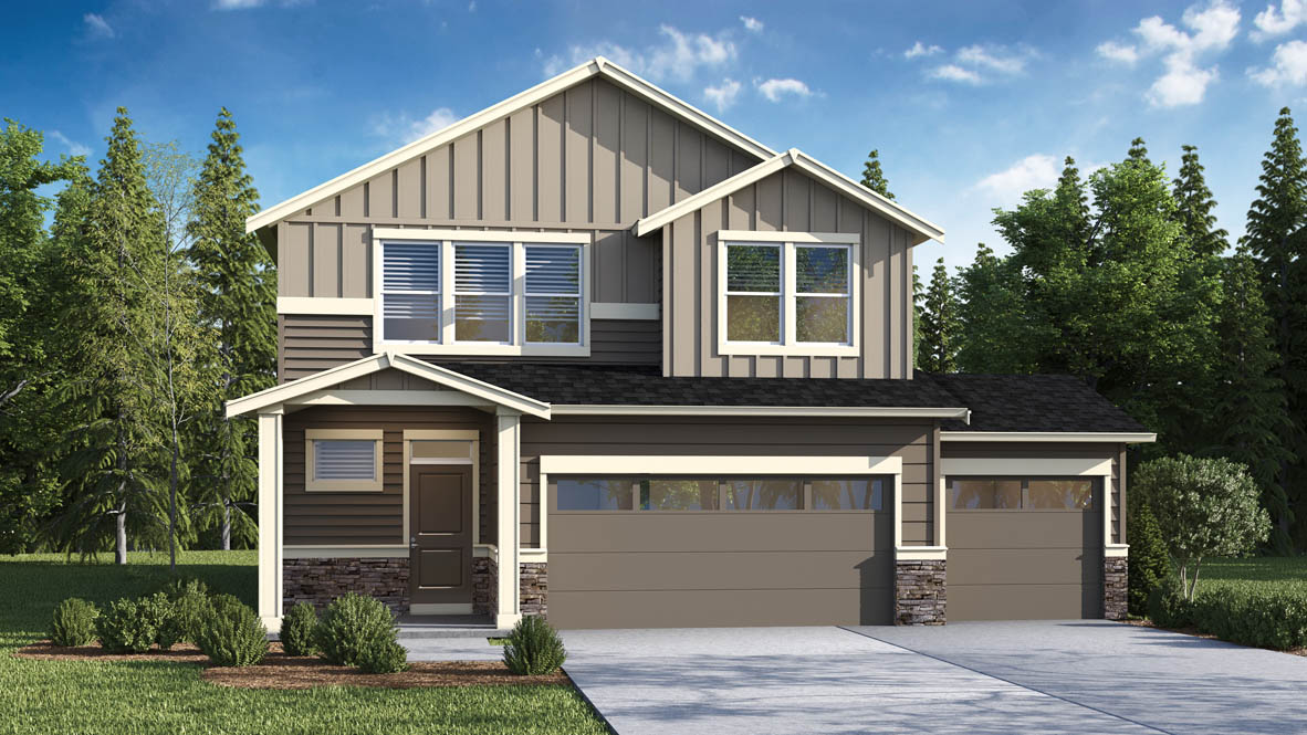 Sorrento Estates Rendering S150 Elevation F