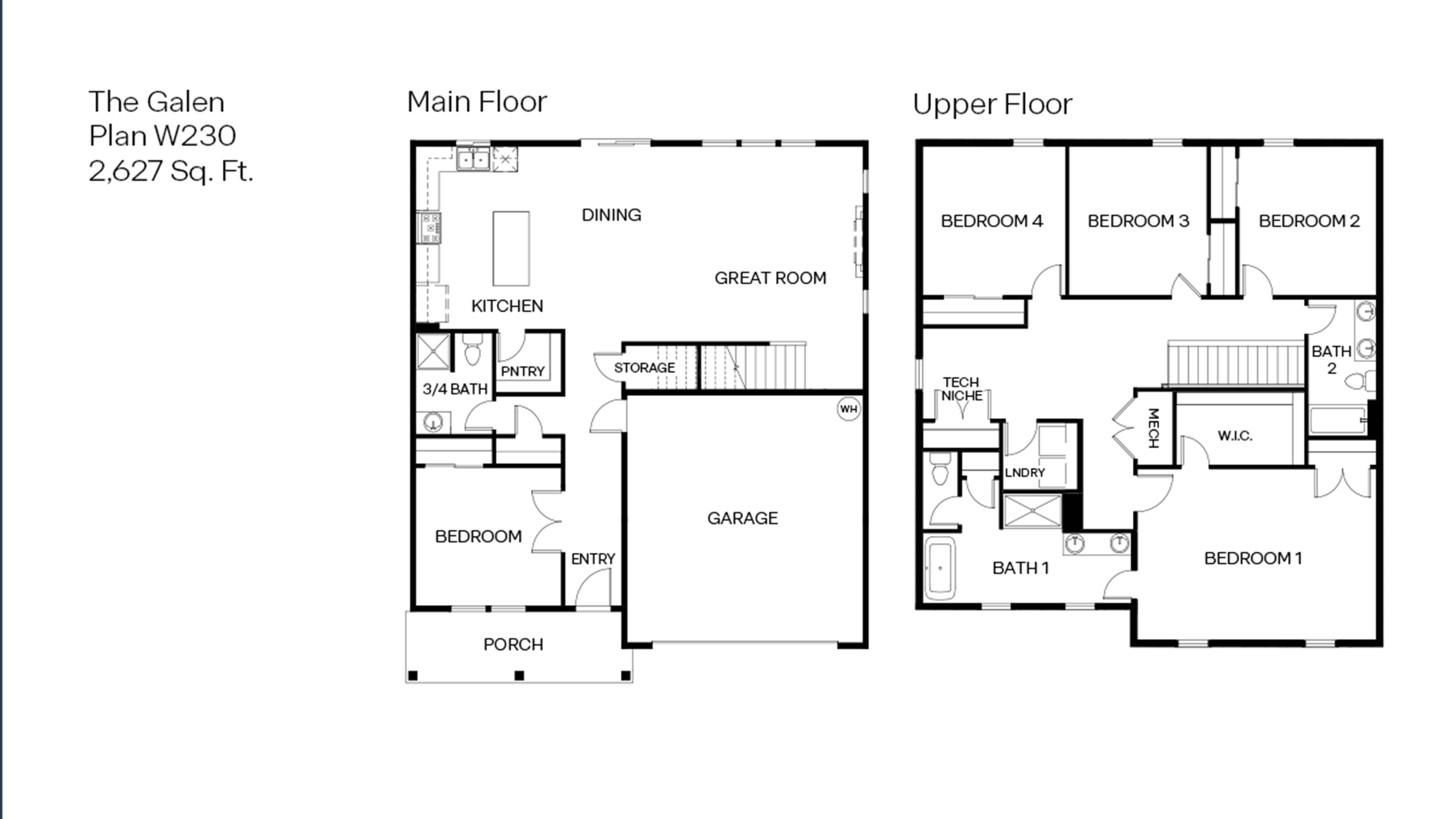 W230 Floor Plan