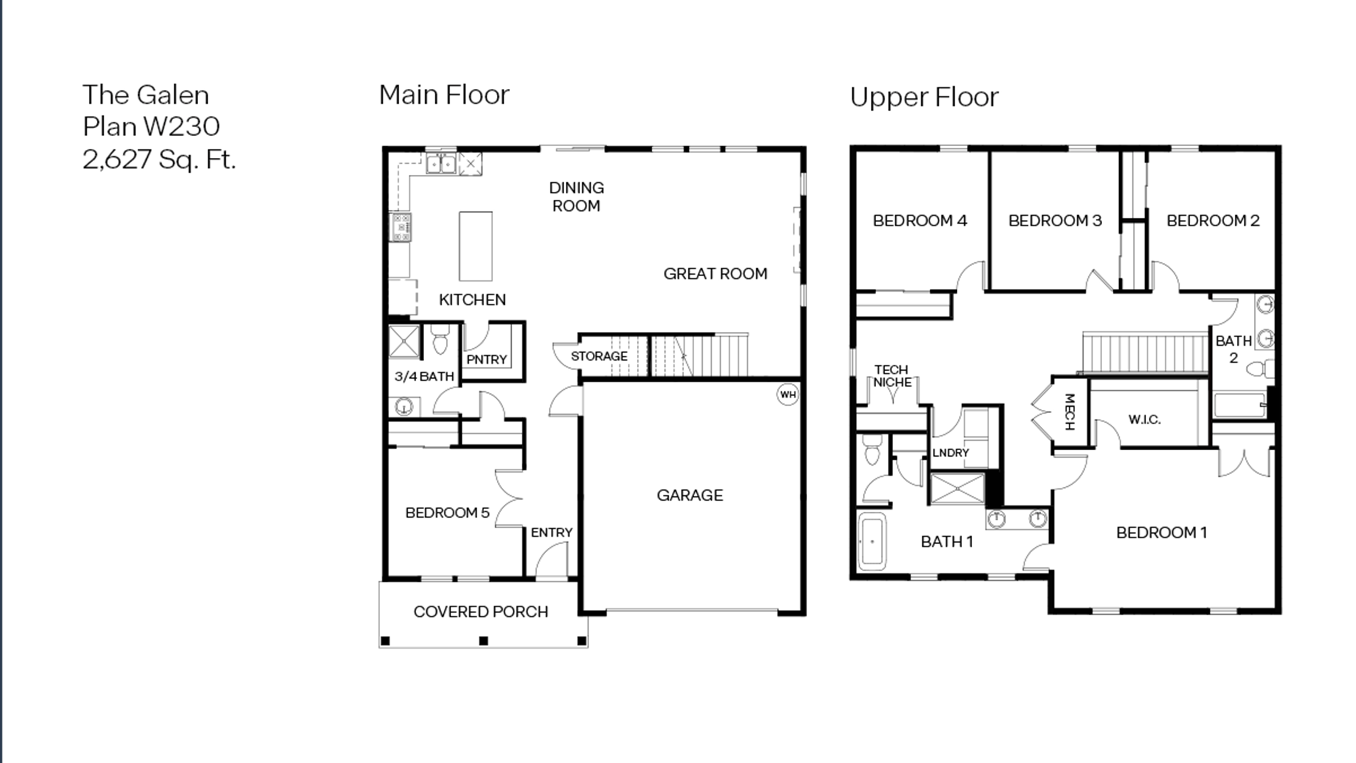 W230 Floor Plan