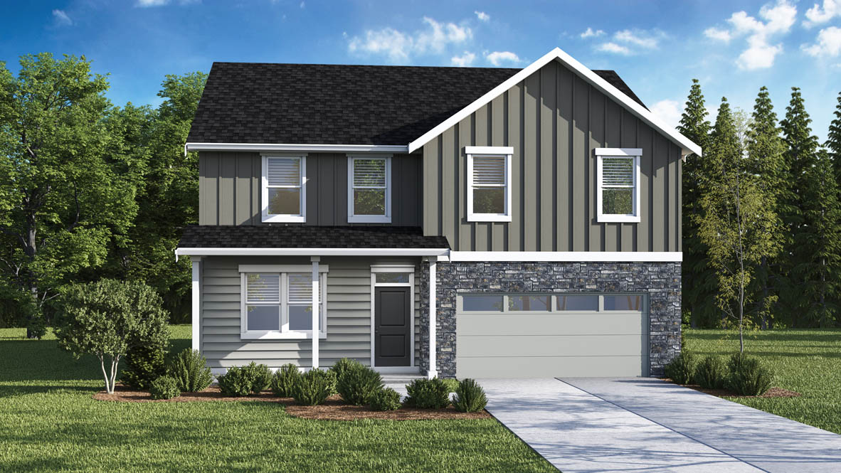 Sorrento Estates Rendering W230 Elevation D