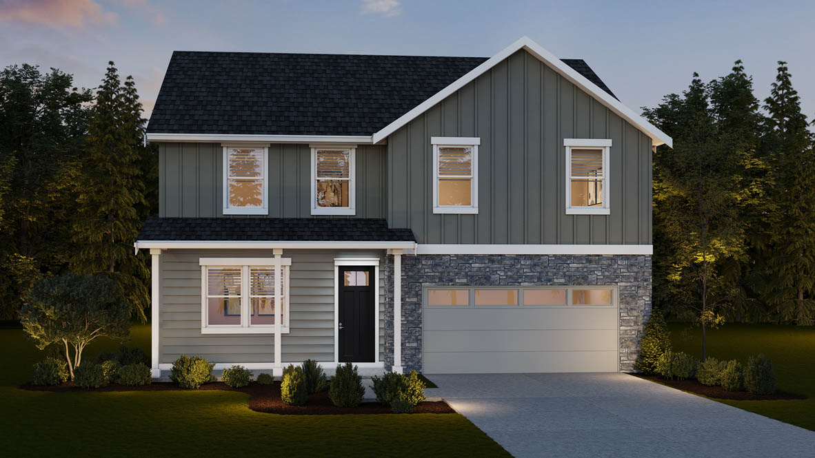 Sorrento Estates Rendering W230 Elevation D