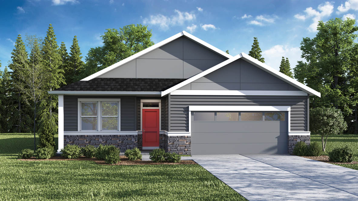 Sorrento Estates Rendering WR50 Elevation E