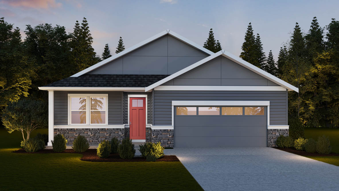 Sorrento Estates Rendering WR50 Elevation E