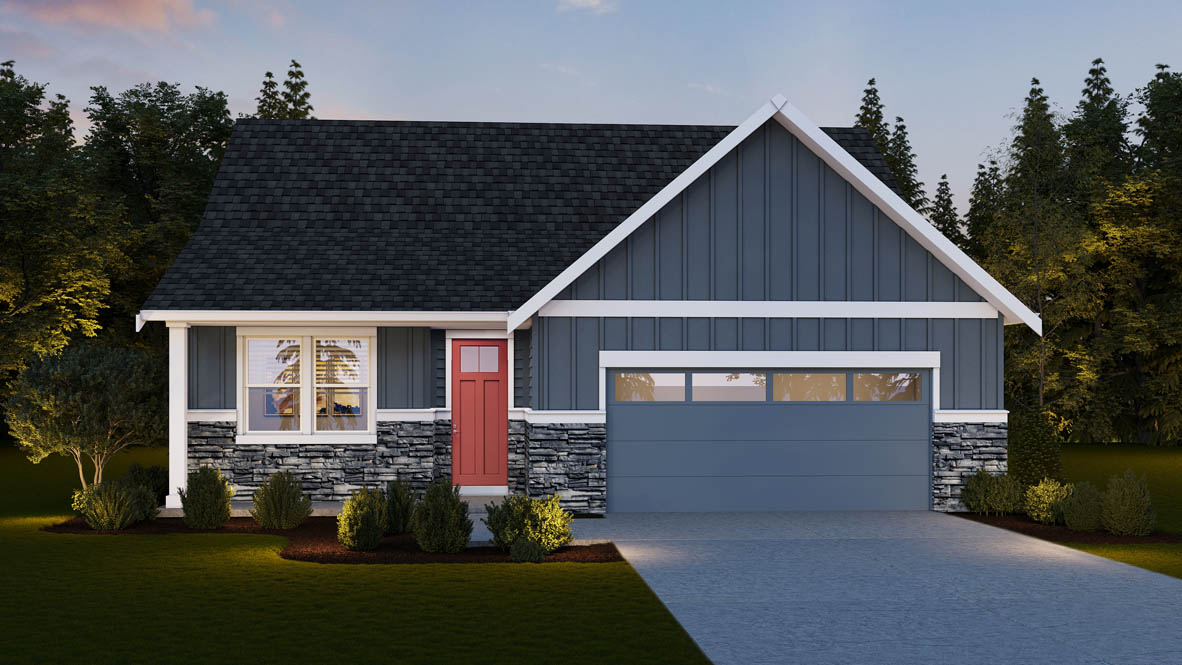 Sorrento Estates Rendering WR50 Elevation F