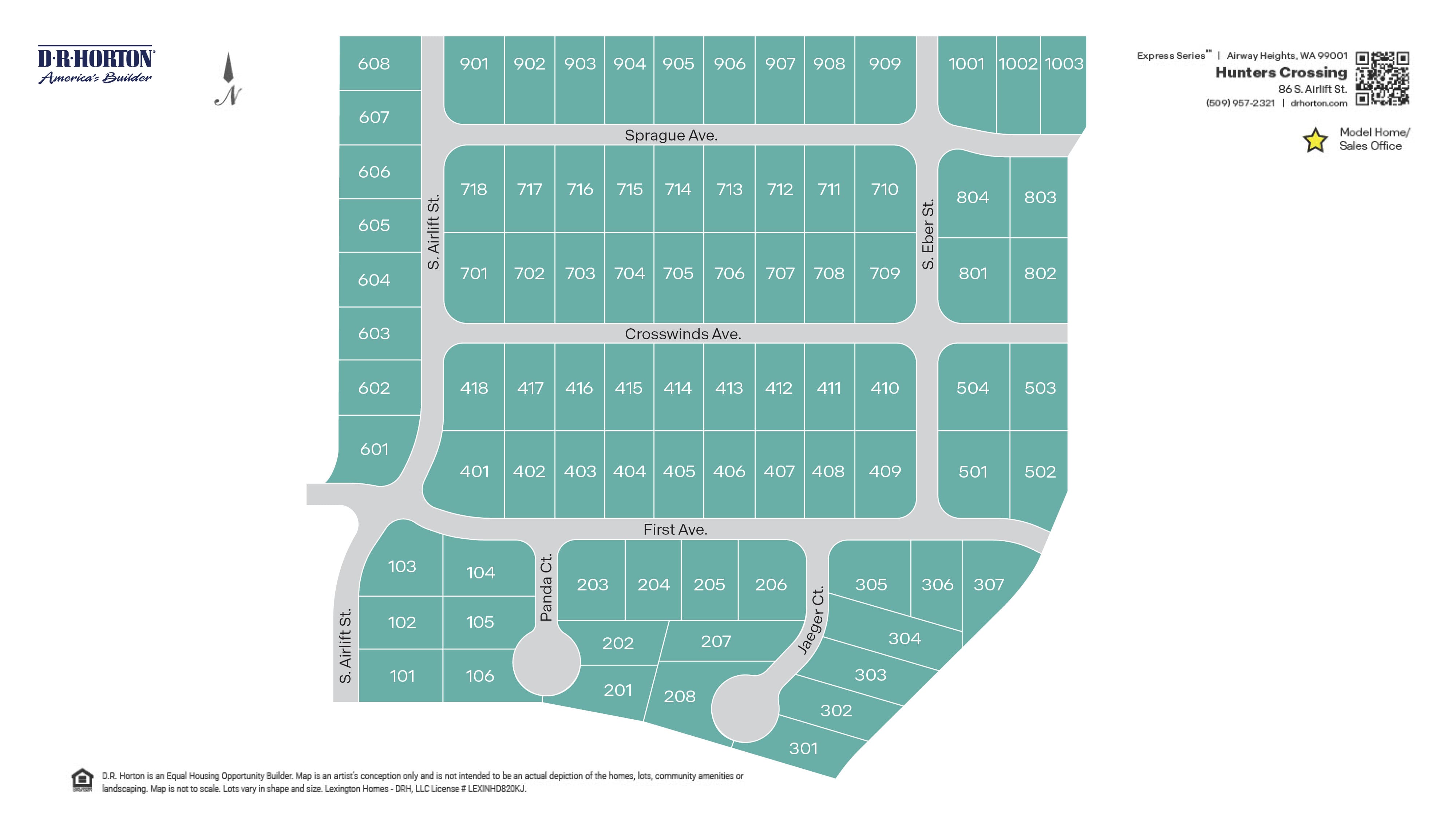 Static Lot Map