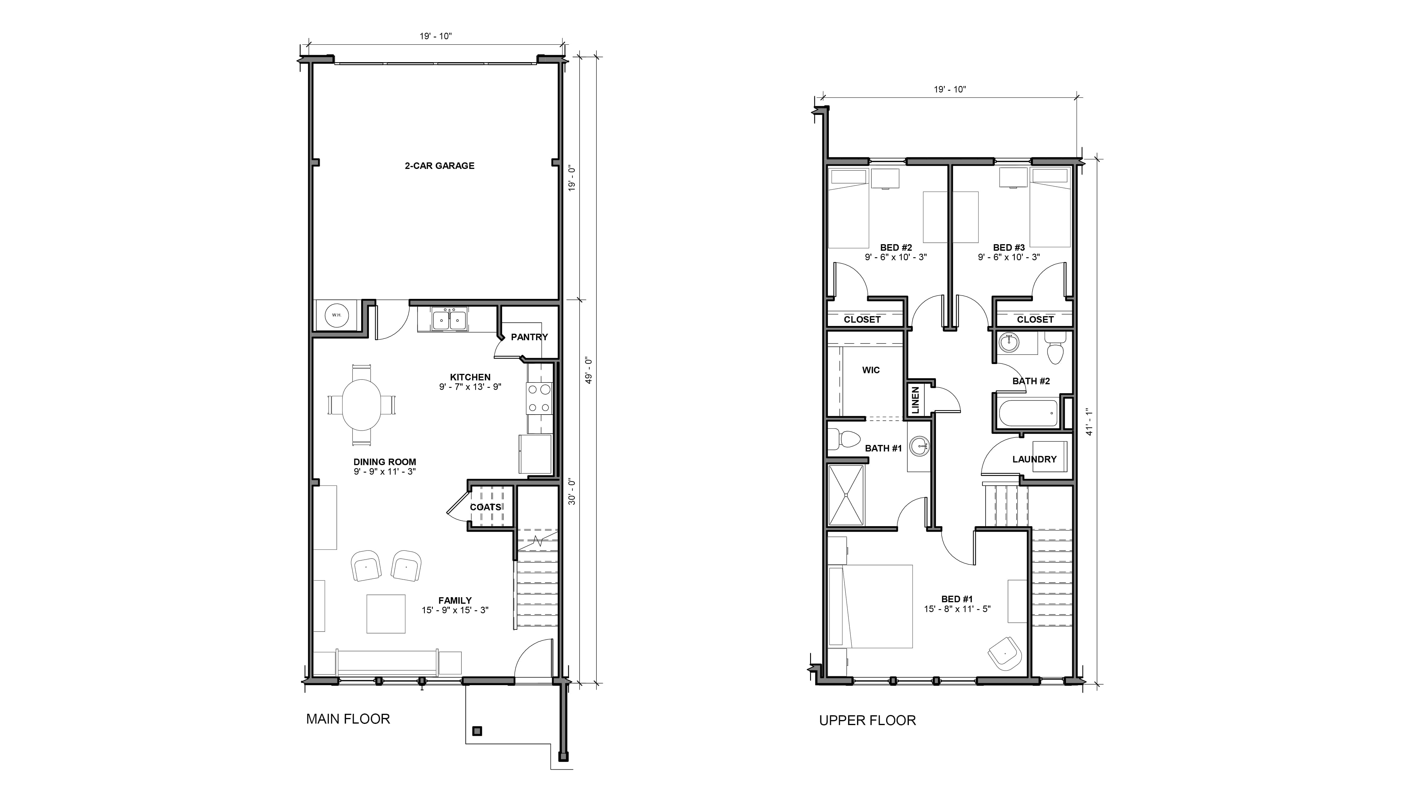 Rockwell Black and White Floor Plan