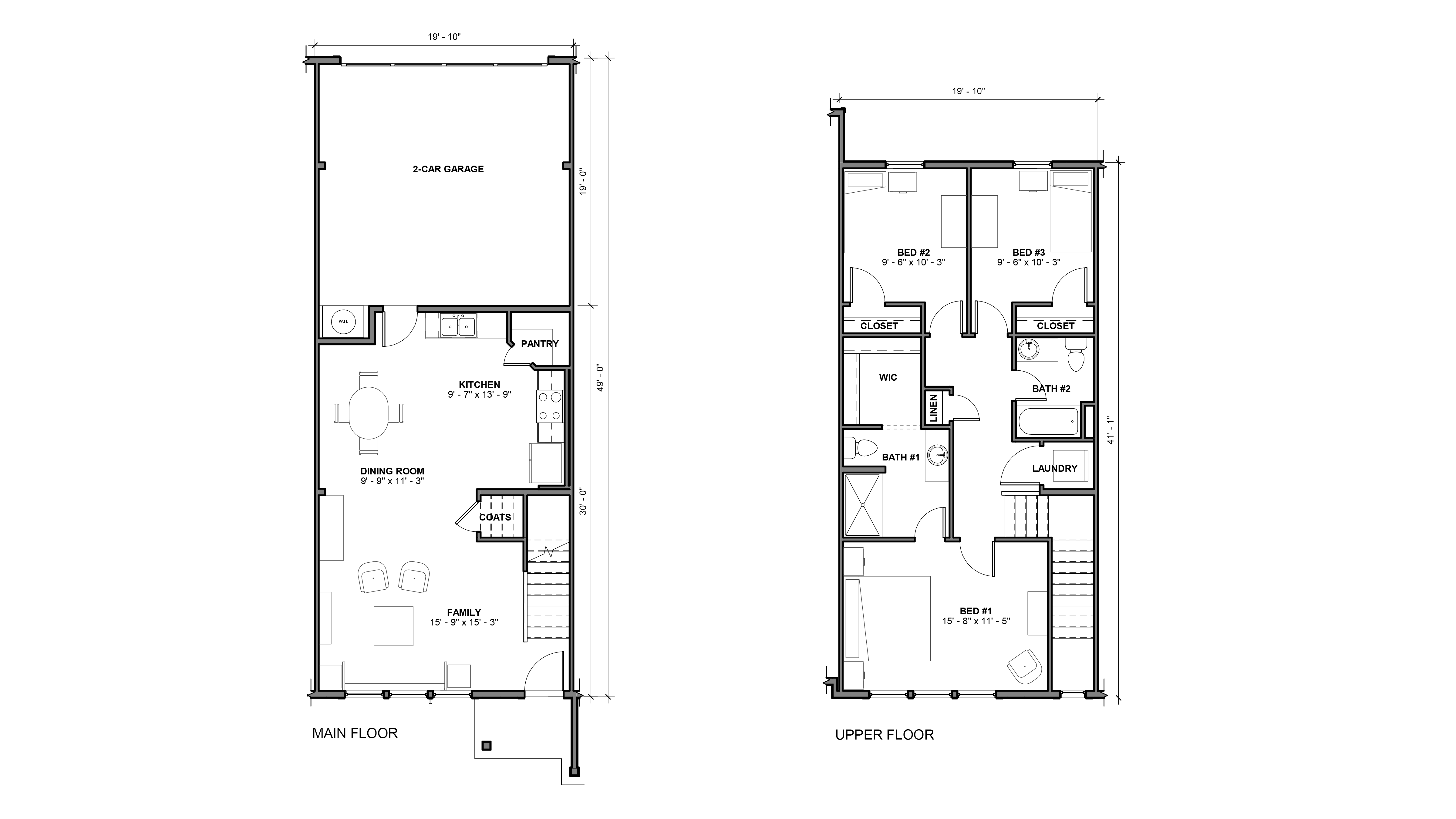 Rockwell Black and White Floor Plan