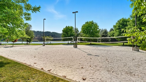 A photo of the local private park.