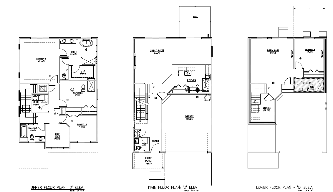 Floor Plan in Remington East Snohomish, WA D.R. Horton