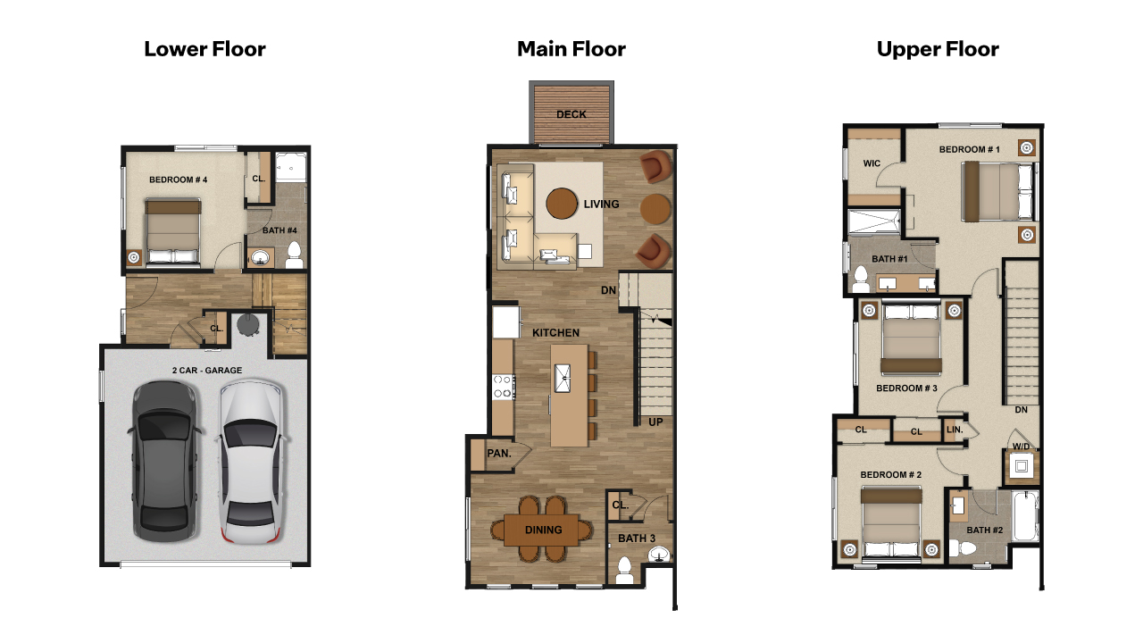 Floor plan Addison at Ivy Terrace