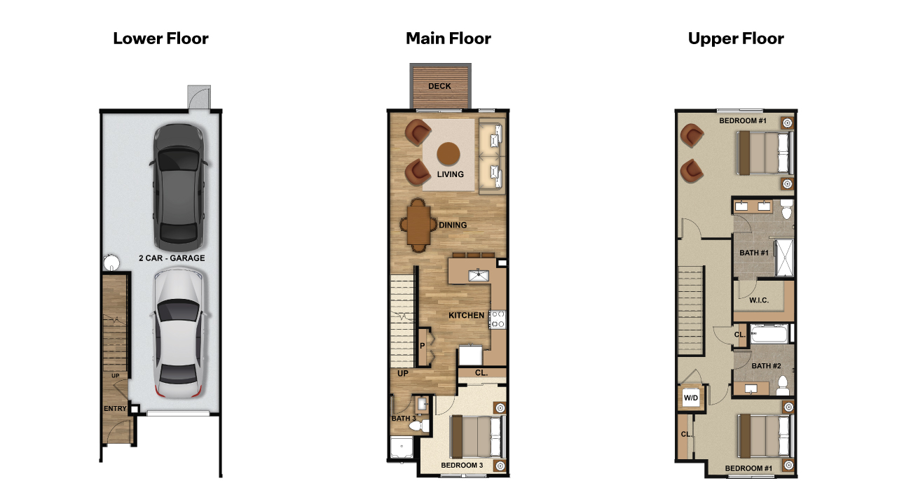 Floor Plan Capri at Ivy Terrace