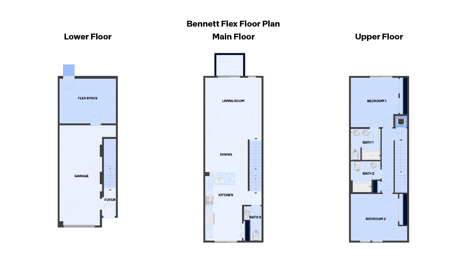 Floor Plan Bennett Flex Unit