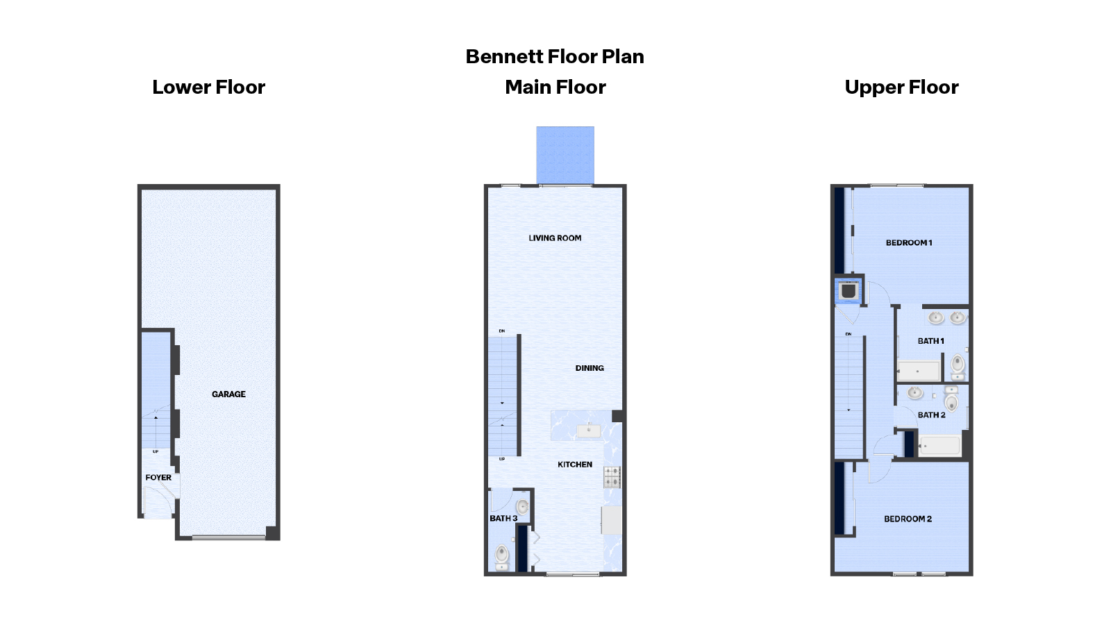 Floor Plan Bennett Unit