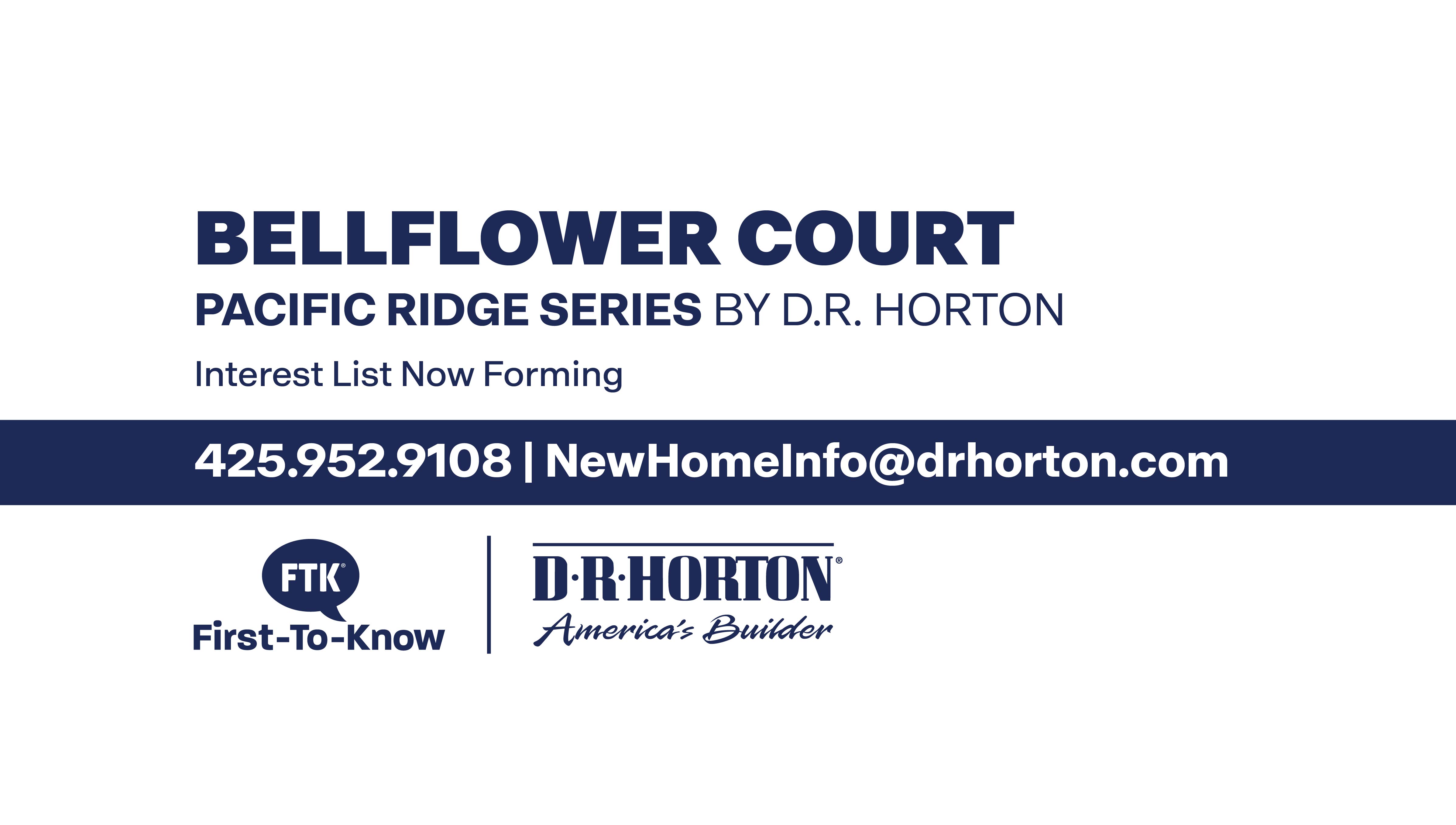 New Homes in Bellflower Court Bothell, WA D.R. Horton