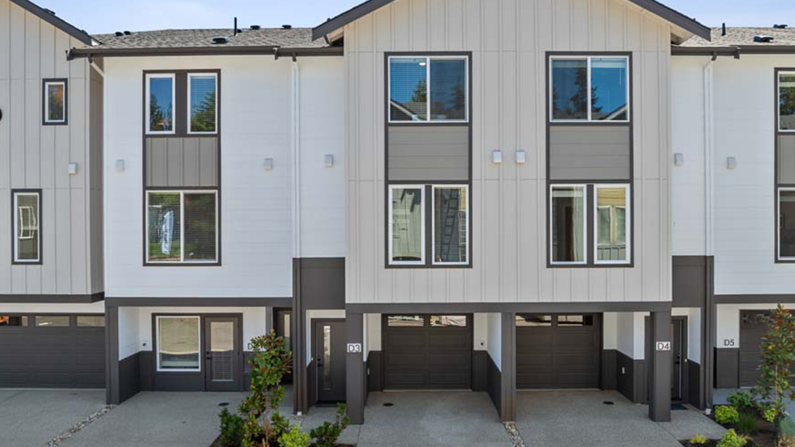 Pacific Ridge Series townhome building