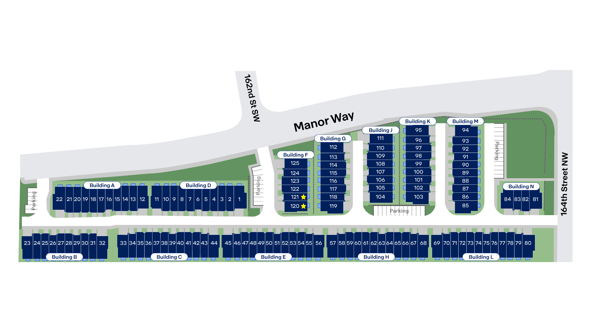 Static Lot Map