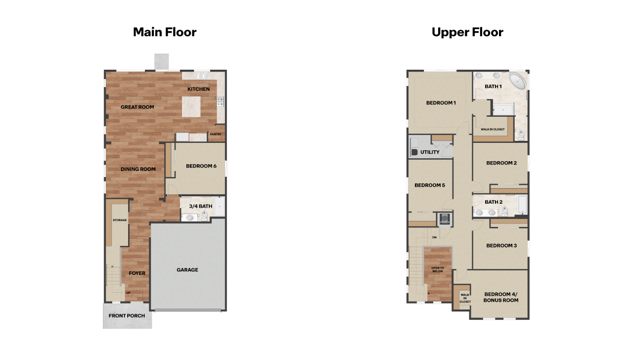Columbia floor plan