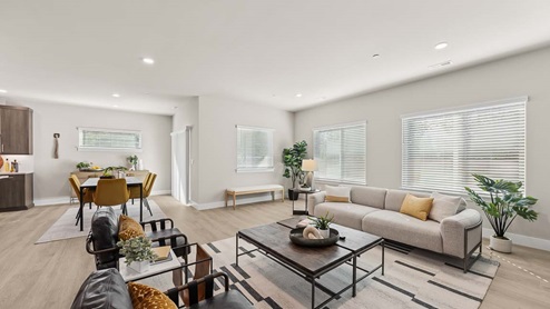 Alternative view of living room