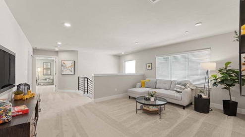 Loft space upstairs