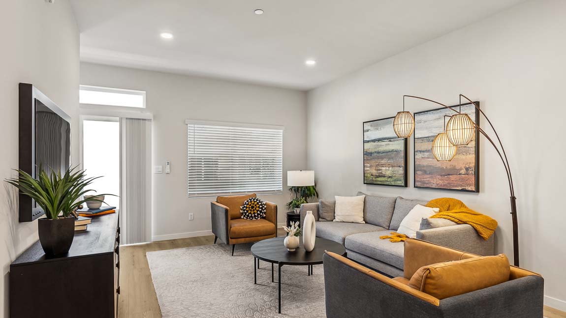 Another view of living room with lots of natural light