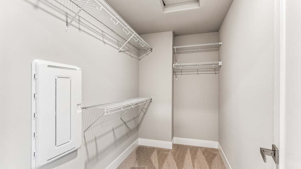 Primary bedroom oversized walk-in closet
