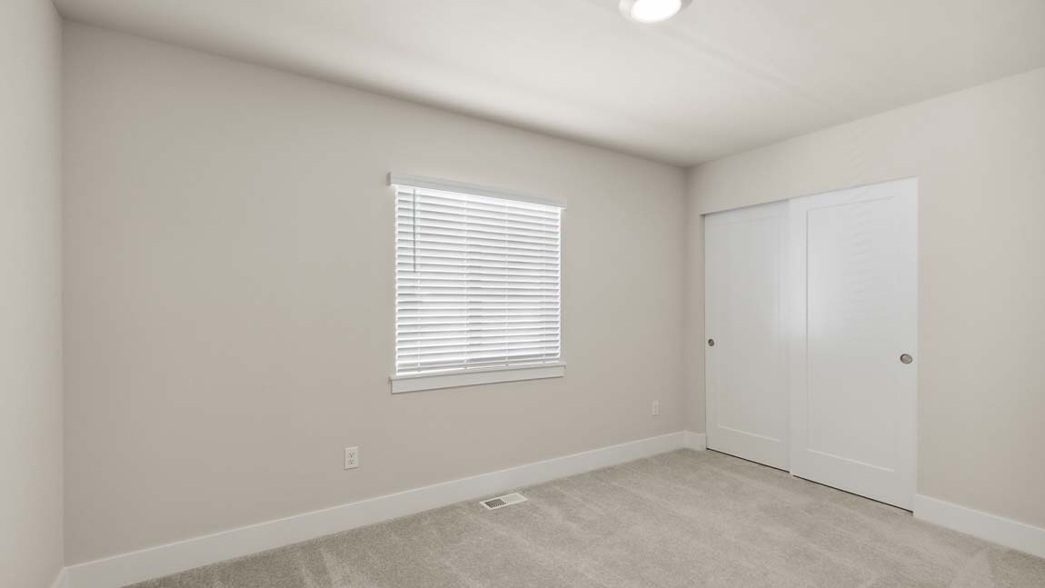 Bedroom 2 with ample closet space