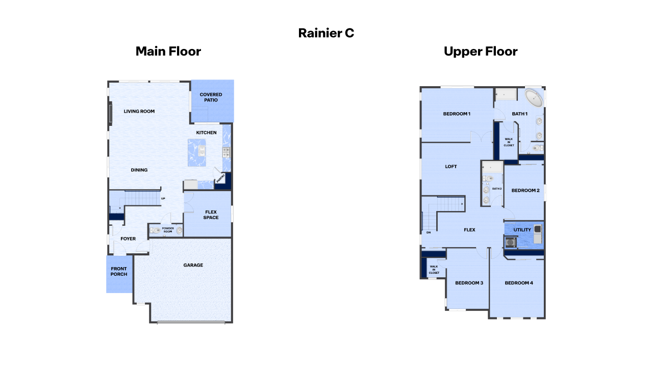 Floor Plan Rainier C