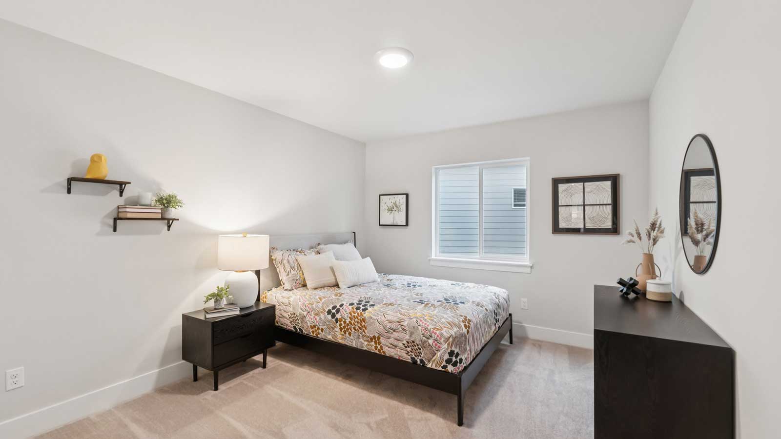 Bedroom 4 staged as a guest room