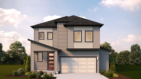 Exterior of Columbia C home at Birch