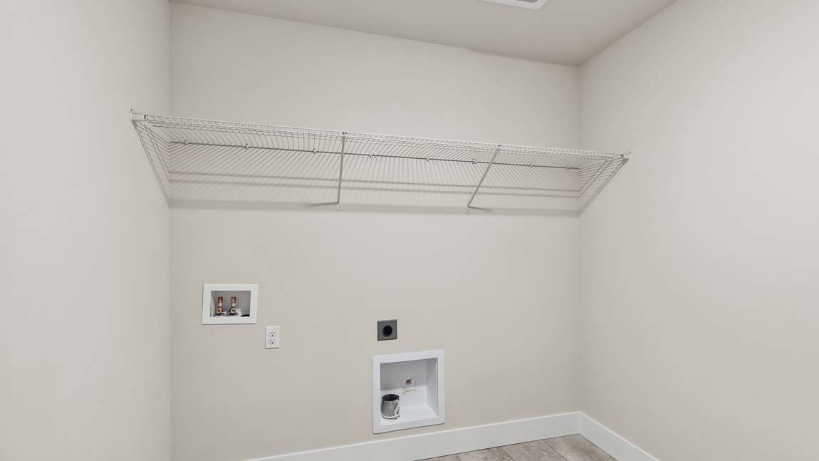 Laundry room upper level