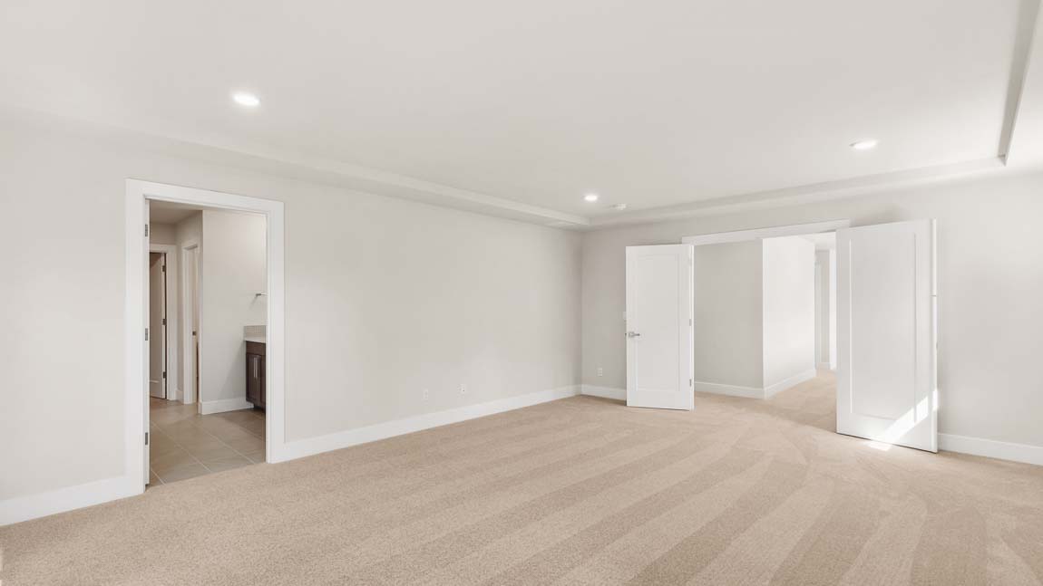 Interior view of primary bedroom