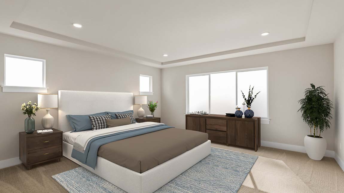 Primary bedroom suite